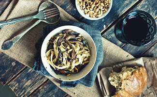 Wild Mushroom Fettuccine